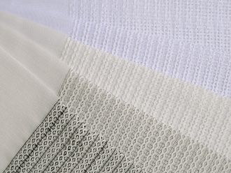 Сетчатая вуалевая ткань для штор нежных натуральных оттенков