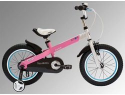 Детский велосипед Royal Baby Buttons Alloy 16" розовый