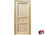 Дверь Модерн-3 фигурная Сосна Размер (с коробкой): 2,05м*85см