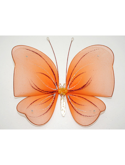 Разноцветные искусственные бабочки для декорирования интерьера