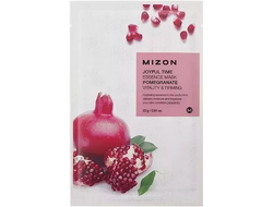 Маска тканевая с экстрактом гранатового сока Joyful Time Essence Mask Pomegranate MIZON