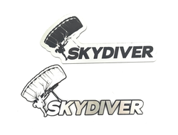 Шильдик на автомобиль SKYDIVER