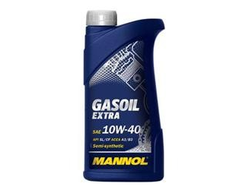 07989 Масло моторное MANNOL Gasoil Extra SAE 10W40 полусинтетическое., 1 л.