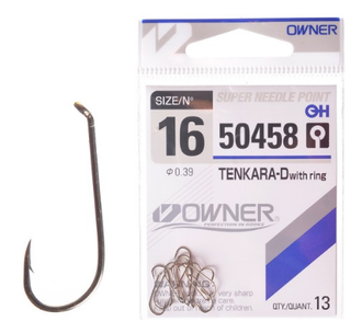 Крючок Owner 50458 Brown Tenkara down (5шт./уп) Размер 12