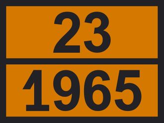 Таблица опасного груза «Газов углеводородных смесь сжиженная» (23-1965) по ДОПОГ