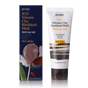 PETITFEE Маска с Вулканическим Пеплом и Морской Солью Jeju Volcanic Clay Blackhead Mask, 120 гр. 850375