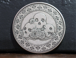 Calaveras Antique Silver Coin
