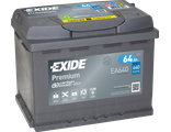 EXIDE Premium 64Ah 640A EA640
