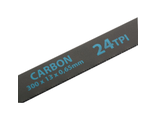 Полотна для ножовки по металлу, 300 мм, 24 TPI, Carbon, 2 шт Gross