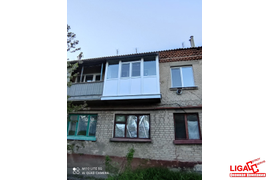 Французский балкон + крыша