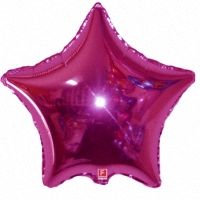 Шар (32&#039;&#039;/81 см) Звезда, Пурпурный, 1 шт.