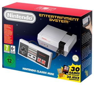 Nintendo игровая консоль NES Classic Mini + 30 игр