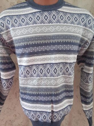 Мужской свитер орнаменты