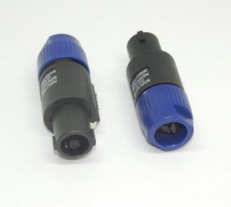 Штекер NL4FC 4-контактный для подключения акустических устройств под пайку (2 шт.)