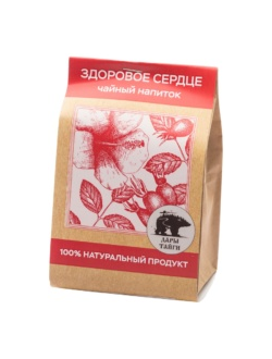 Сбор травяной "Дары Тайги" "Здоровое сердце", крафт-пакет, 100 гр.