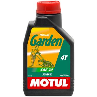 Масло моторное MOTUL Garden 4T SAE 30  минеральное 1 л.