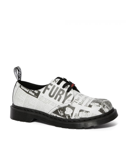 Обувь 1461 Sex Pistols черно-белые женские