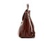 Кожаный женский рюкзак-трансформер Trim коричневый
