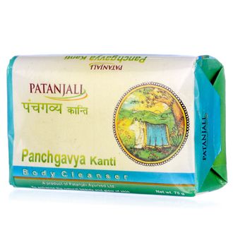 Мыло 5 даров Священной коровы Panchgavya Kanti Patanjali, 75 гр