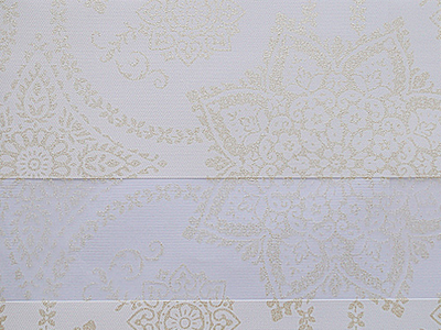 Х2422, рулонные шторы день-ночь с орнаментом. 40-50%