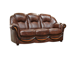 3-х местный диван «Дельта» (3м) из натуральной кожи купить в Севастополе и в Ялте