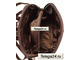 Кожаный женский рюкзак Afina коричневый