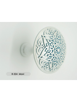 R 324, серия Magestic. Разноцветные настенные держатели штор