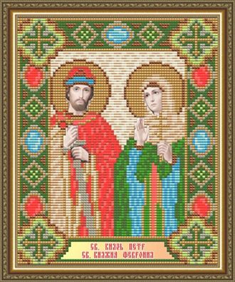 Святой Князь Петр и Святая Княгиня Феврония AT-5012 (алмазная мозаика) mi avmn