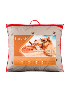 Подушка 70х70 "Верблюжья шерсть"Luxor (30%вербл.шерсть,70% п/ф волокно,наперник100% х\б),сумка