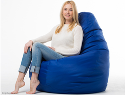 Кресло-мешок синее (плащёвка)