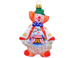 Елочная игрушка "Клоун из коллекции "Акварель"