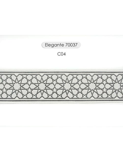 Арт. 70037, серия Elegante. Бордюр текстильнй с марокканским орнаментом