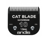 Ножевой блок Andis UltraEdge #10 Cat Blade 1/16&quot; (1.5 mm), черный, стандарта А5.