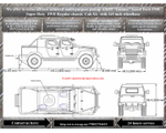 Armored multi-purpose pickup - AMPP &quot;GUNNER&quot; 4x4 based on Ford F550 SD Regular chassis cab 4x4 XL in CEN B6, 2023 YP