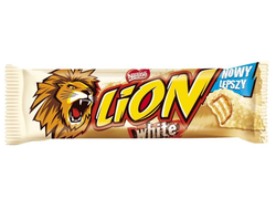 Шоколадный батончик Lion White Chocolate 42 грамм