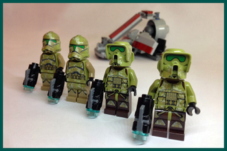 # 75035 Воины Кашиик (Боевой Комплект 2014) / Kashyyyk Troopers Battle Pack 2014