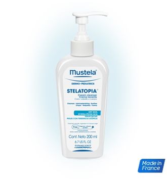 Mustela - Крем для мытья «Stelatopia» для новорожденных, младенцев и детей, 200 мл Mustela - Крем для мытья «Stelatopia» для новорожденных, младенцев и детей, 200 мл