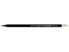 Карандаш чернографитный LITE , 1 шт., HB, пластиковый, заточенный, шестигранный, с ластиком, 209511