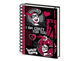 Записная книжка Harley Quinn (I Am Crazy For You) A5 Wiro