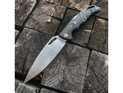 Нож складной Кайман EVO (ELMAX, хаотичный карбон)