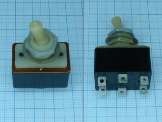 Тумблер ТП1-2 (пластик, 220В, 2А). Купить в Перми в компании "ПЭГ" Тумблер ТП1-2 (пластик, 220В, 2А). Купить в Перми в компании "ПЭГ"