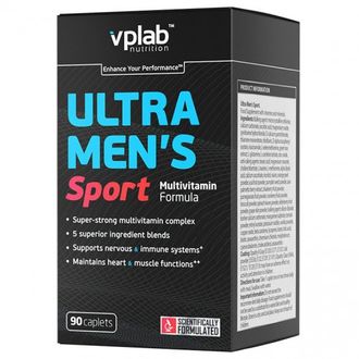 мультивитамины для мужчин ULTRA MEN'S Sport Multivitamin Formula(90 капсул)VP Lab