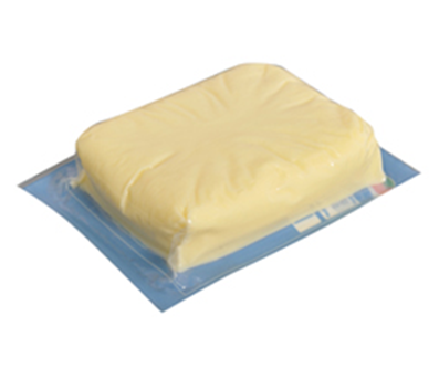 Пример упаковки порционного сыра на линии (термоформер) DDLZ-420