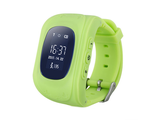 Детские часы-телефон с GPS-трекером Smart Baby Watch Q50 Зеленые