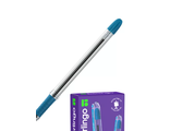 Ручка шариковая синяя 0,4 мм грип Berlingo I-10/12 133528