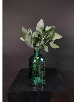 Стильная ваза для небольшого букета, ваза в подарок, красивая ваза, ваза из стекла