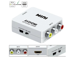OT-AVW52 переходник AV2HDMI (гнездо HDMI выход - гнезда 3*RCA)