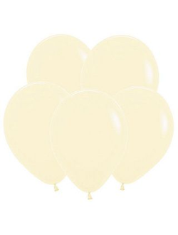 Воздушный шар с гелием "Айвори пастель" 30 см