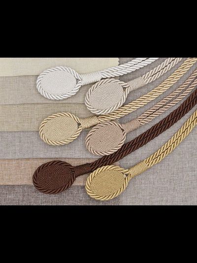 Магниты цветные на шнуре для штор