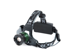 Налобный фонарь PRO-GH811ZA zoom, 2 Аккумулятора, зеленое кольцо, CREE XM-L T6 10W OffRoadTeam PRO-GH811ZA